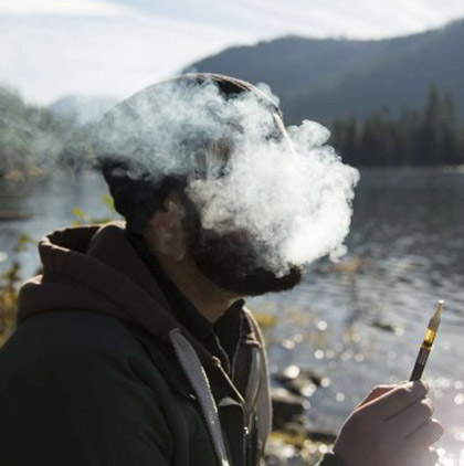 Man smoking